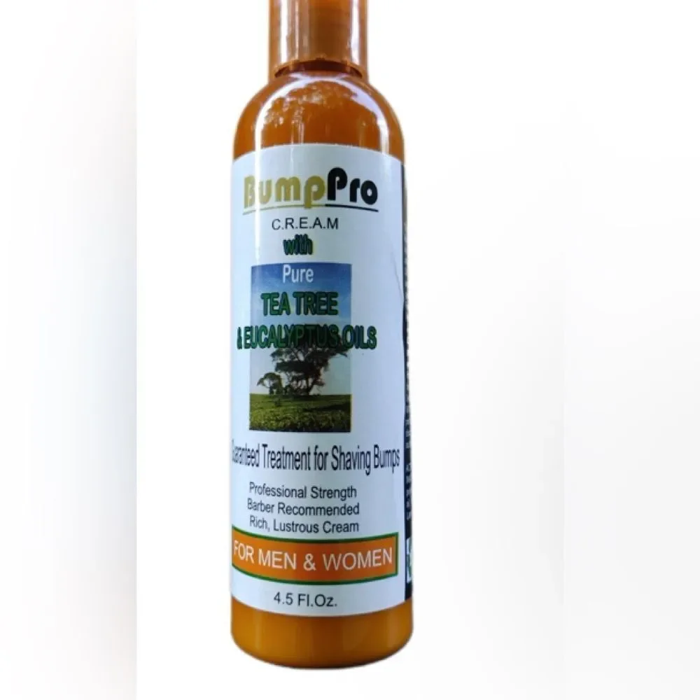 🎁Bump Pro C.R.E.A.M. Shaving Treatment - Brown For Men and Women 4.5Fl OZ💥